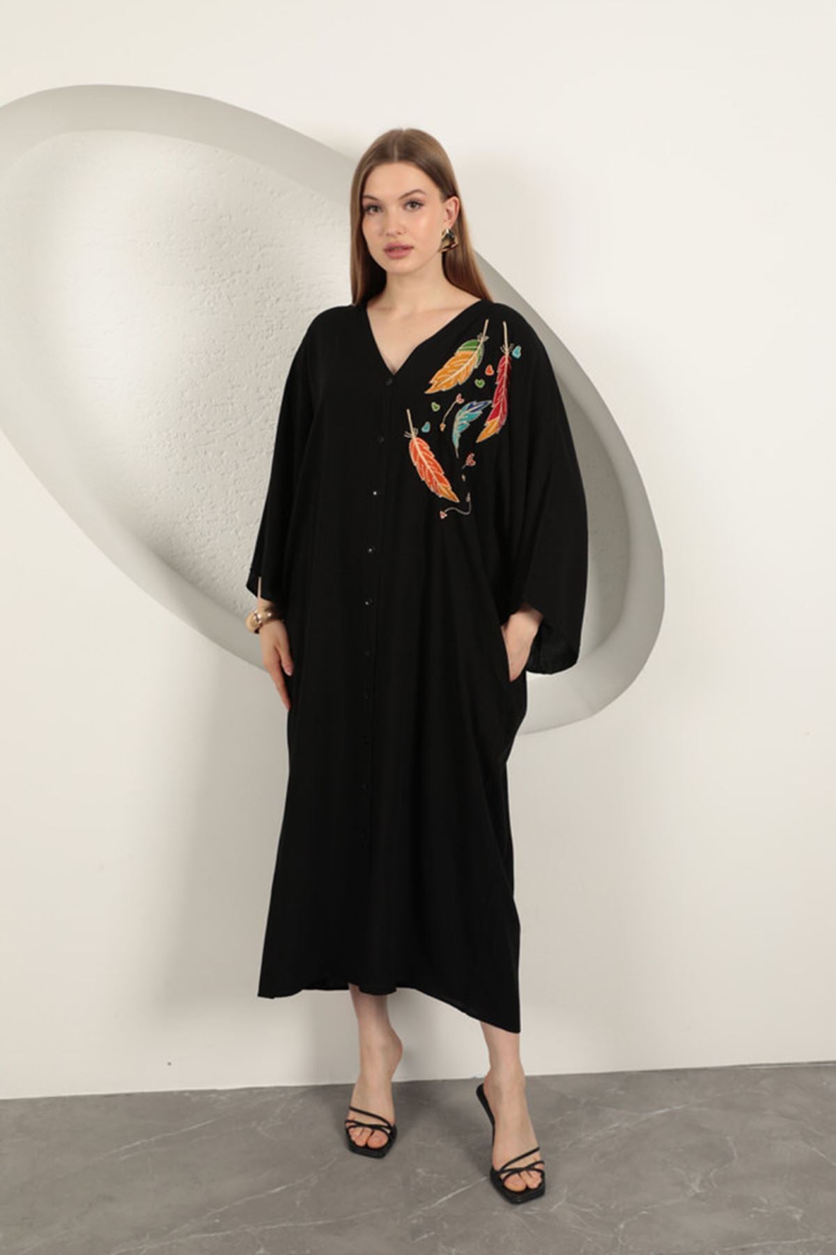 Nasma Embroidered Dress