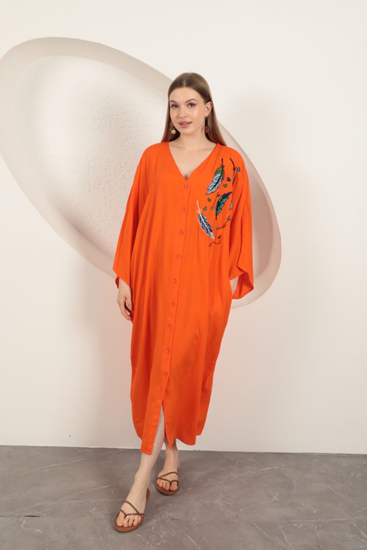 Nasma Embroidered Dress
