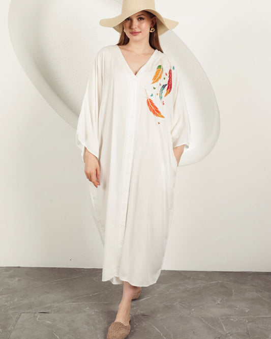 Nasma Embroidered Dress